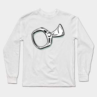 Old school beer pull tab Long Sleeve T-Shirt